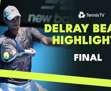 Davidovich Fokina Takes on Kecmanovic for the Trophy 🏆| Delray 2025 Final Highlights