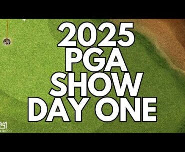 2025 PGA SHOW DAY ONE -- VESSEL GOLF,  SHOES, CLOTHING, GHOST GOLF, PINS AND ACES, AND MORE