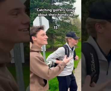 Do you think they’re lying about their handicap #golf #shorts