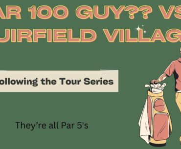Following the Tour. Muirfield Village Golf Simulator.