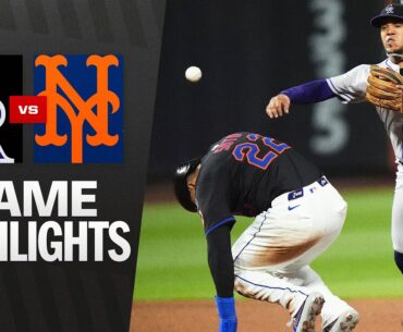 Rockies vs. Mets Game Highlights (5/30/25) | MLB Highlights