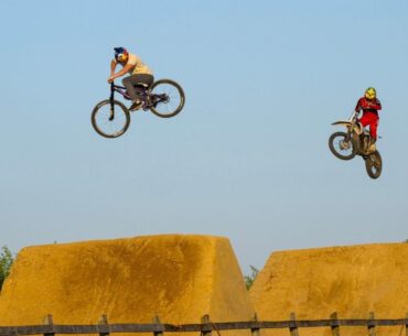 MATT JONES vs EDDIE KARLSSON – GAME OF BIKE on STARK VARGS & MARIN E-MTBS!