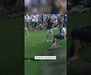 Justin Thomas would wind up two-putting for bogey. #shorts
