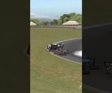 Huge F4 crash on iRacing at Phillip Island