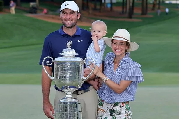 Scottie Scheffler has a plan for storing the enormous Wanamaker Trophy
