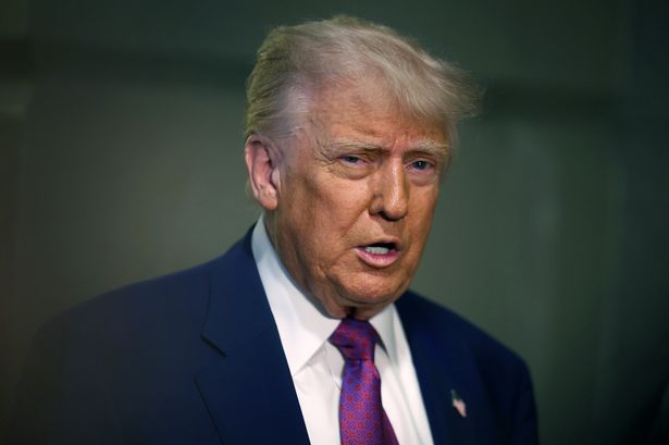 WASHINGTON, DC - MAY 20: President Donald Trump arrives for a House Republican meeting at the U.S. Capitol on May 20, 2025 in Washington, DC. Trump will join conservative House lawmakers to help push through their budget bill after it advanced through the House Budget Committee on Sunday evening. (Photo by Tasos Katopodis/Getty Images)