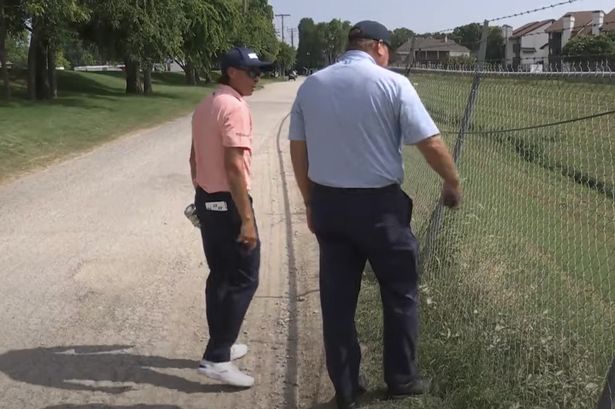 Rickie Fowler was involved in a rules dispute