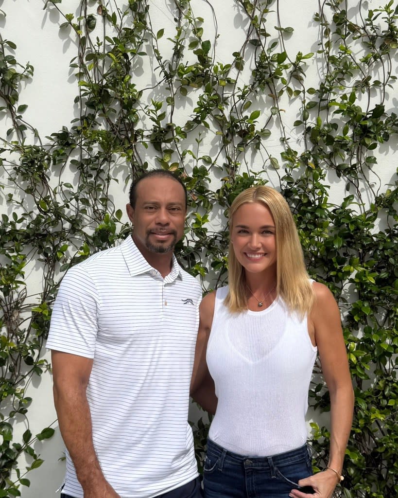 Vanessa Trump and Tiger Woods have taken a new step in their romance. Twitter/tigerwoods