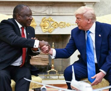 South Africa's president follows the new playbook for handling Trump