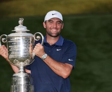 PGA Championship: Scottie Scheffler wins third major as Ryan Fox finishes in a tie for 28th