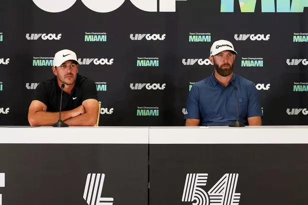 Brooks Koepka and Dustin Johnson joined LIV Golf in 2022