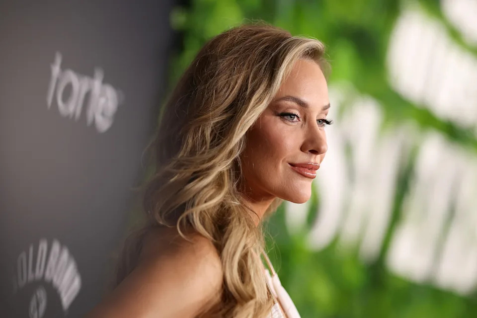 Paige Spiranac attends the Sports Illustrated Swimsuit 2024 Issue Release.