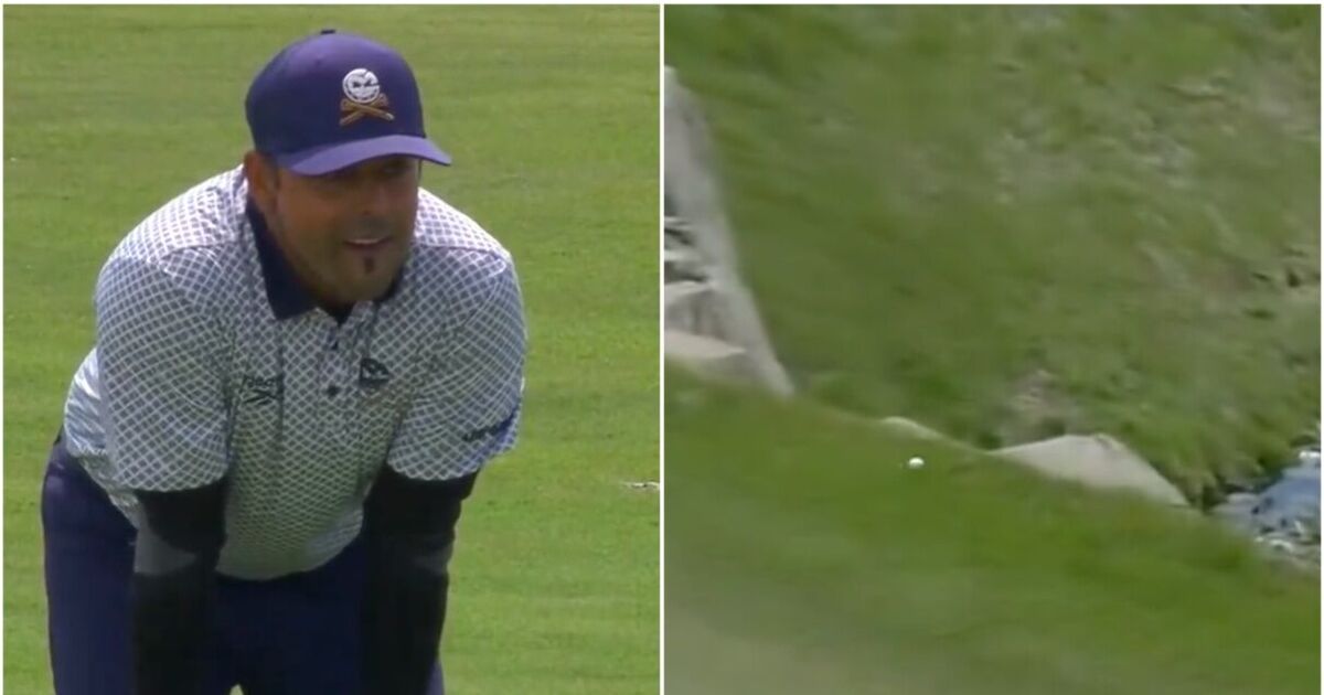 LIV Golf star suffers sickening blow and his reaction says it all | Golf | Sport LIV Golf star suffers sickening blow and his reaction says it all | Golf | Sport