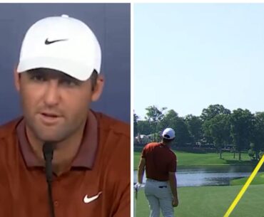 Scottie Scheffler mud ball rant, press conference, Xander Schauffele angry comments