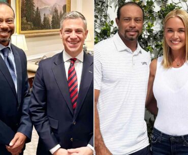 Tiger Woods Visits the White House After Going Public with Vanessa Trump Romance