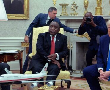 Ramaphosa stays calm with golf diplomacy in face of Trump’s latest Oval Office ambush – The Irish Times
