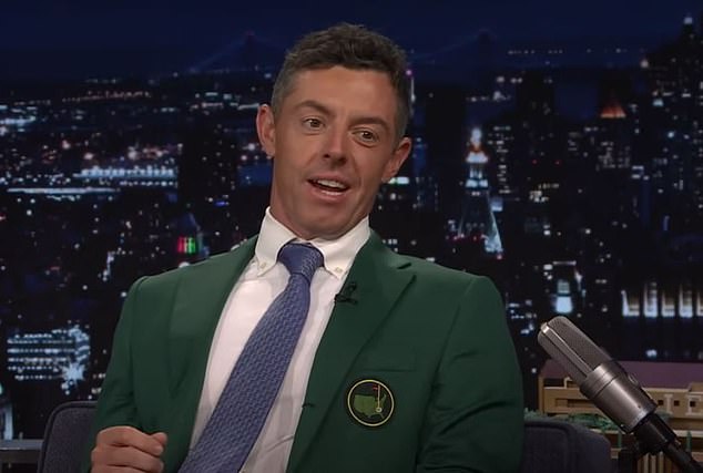 McIlroy told Jimmy Fallon that he and Erica binged Bridgerton between rounds at the Masters