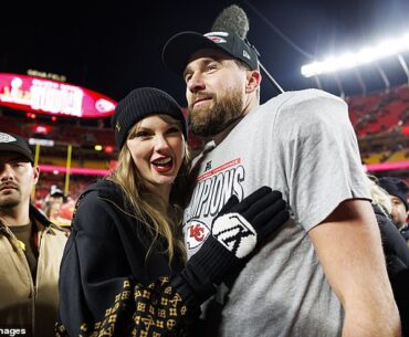 Golf star Shane Lowry revealed to Jason Kelce that his daughter's love for Taylor Swift inspired him to dress up as his brother Travis