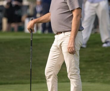 Kevin Costner, 70, hit the golf course in Myrtle Beach, South Carolina on Wednesday - and fans were left gushing over these photos that the actor shared to his Instagram page