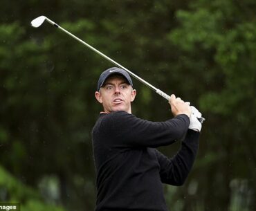 Rory McIlroy shot a three-under round of 67 at Philadelphia's Truist Championship on Saturday