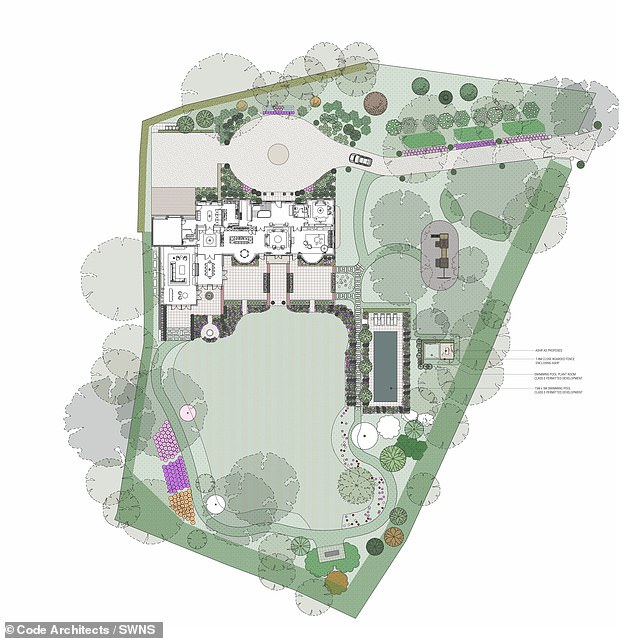 McIlroy bought the land in 2023 and work has recently been completed on the mansion