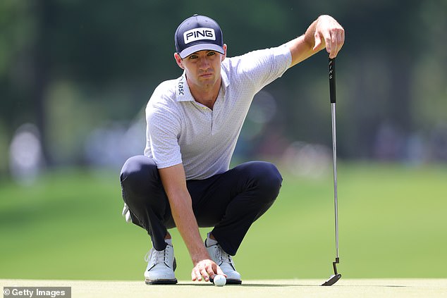 Alex Smalley, who played for Duke and now lives in North Carolina, also impressed in round one