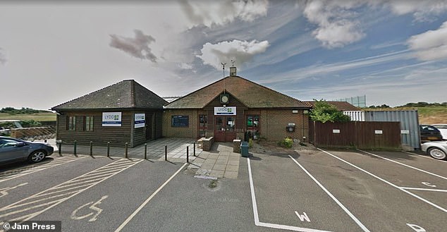 Despite bosses at the Lydd Golf Club and Driving Range (pictured) insisting they have a good reputation in the area, there are allegations residents can't sit outside for fear of being hurt