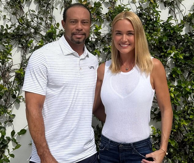 Woods and Vanessa Trump began dating in November after meeting at their children's school