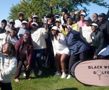 Black Women Golfers (BWG) is a community-focused group that aims to provide a welcoming space for Black women to learn golf, build connections and feel supported in the sport.