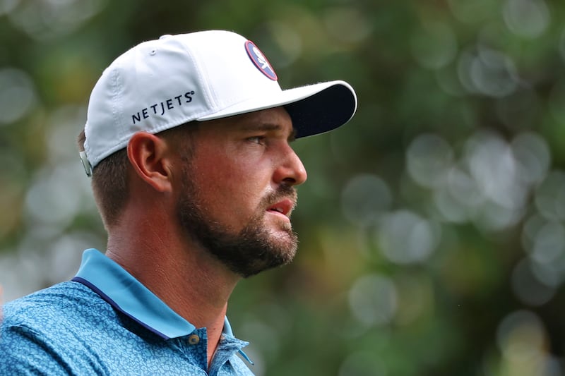 Bryson DeChambeau at Quail Hollow on Friday. Photograph: Kevin C. Cox/Getty Images