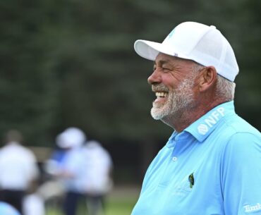 Clarke in hunt as lightning suspends play at Insperity Invitational