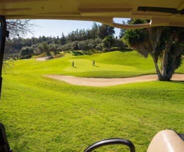 Two holidaymakers injured after plunging buggy down 23ft ravine at Marbella golf club after smashing into barrier