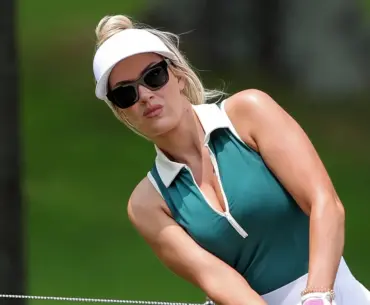 Paige Spiranacs Wild Encounter at Thicker Than Oatmeal US Open Venue