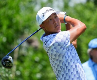 Scottie Scheffler opens Colonial with an eagle and trails tour rookie John Pak by 5 shots