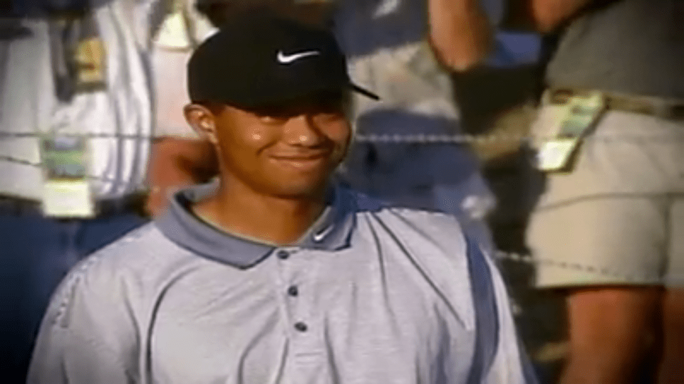 The meaning of the moment wasn't lost on Woods