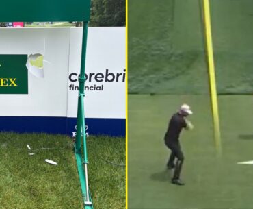 ‘Scared me to death’ - Major winner throws tantrum at PGA Championship and nearly hits marshal with broken club