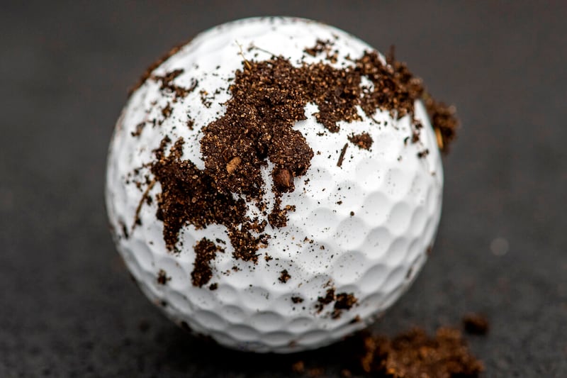 A very muddy mud ball