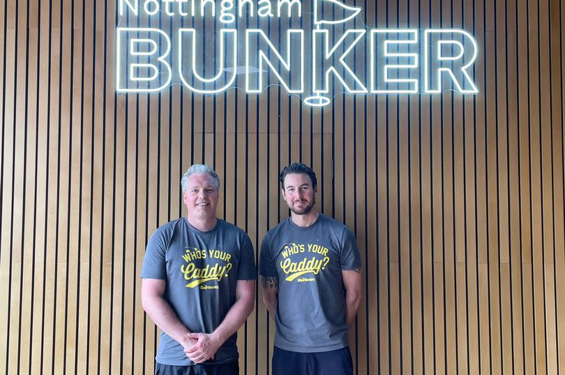 Adam and Luke owners of Nottingham Bunker and Heanor Bunker