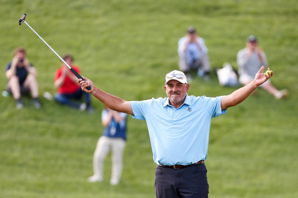 The 55-year-old has won back-to-back senior majors just one week apart