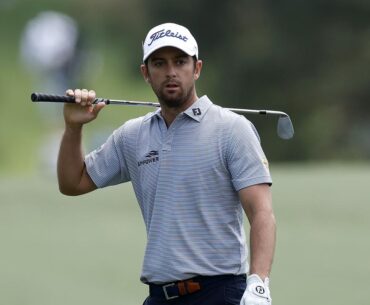 The CJ Cup Byron Nelson third round leaderboard, scores, Davis Riley range finder two-shot penalty, eagles last hole to make the cut