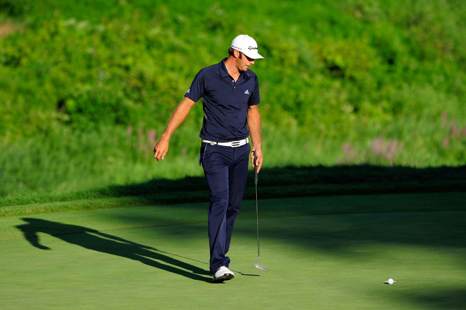 Johnson thought he'd made the playoff, only to learn of the devastating news