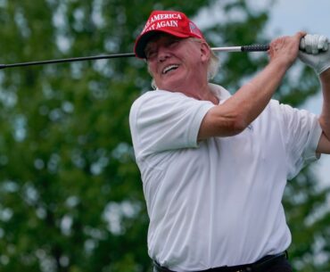 Donald Trump moves step closer to hosting The Open as US President lands top $2.75m first prize tournament at his course