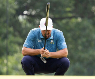 DeChambeau moves into contention at Quail Hollow by showing it's okay to crave attention