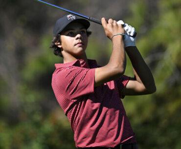 Charlie Woods, son of Tiger, captures first junior golf title · The 42