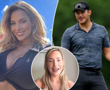 Paige Spiranac roasts Chris Pratt as 'slowest golfer' she's played with
