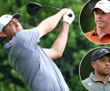 Scottie Scheffler in PGA Championship hunt as other stars battle to just make cut