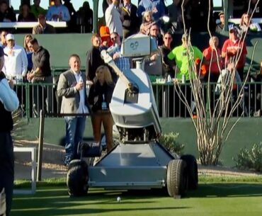 Robot named after Tiger Woods nails a hole-in-one at Phoenix Open