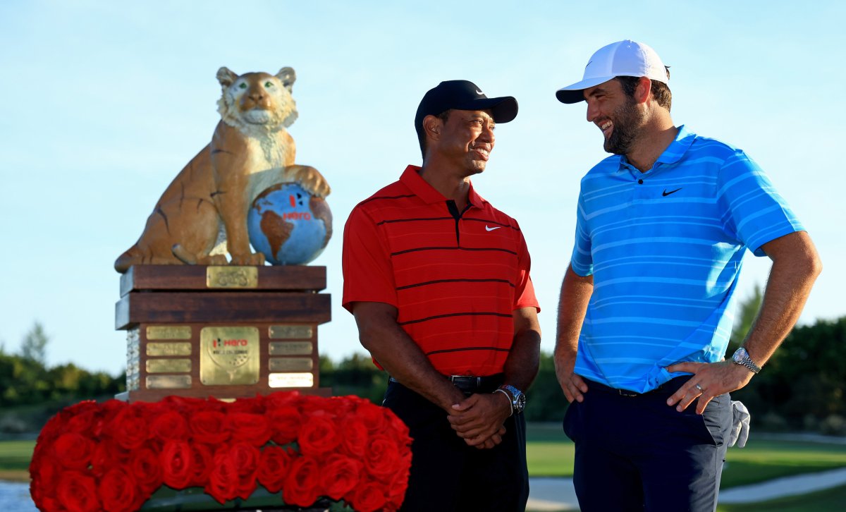 Tiger Woods Scottie Scheffler Hero World Challenge