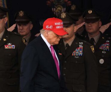 Unpacking claim Trump left West Point graduation early without honoring diploma ceremony tradition, then played golf
