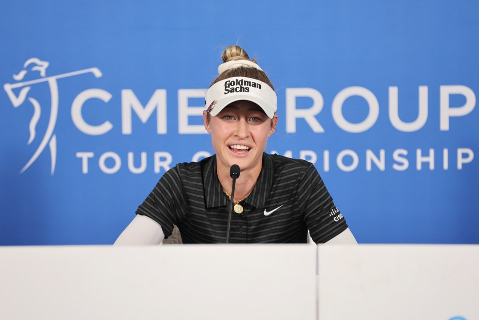 Korda revealed the extent of her injury in her media availability